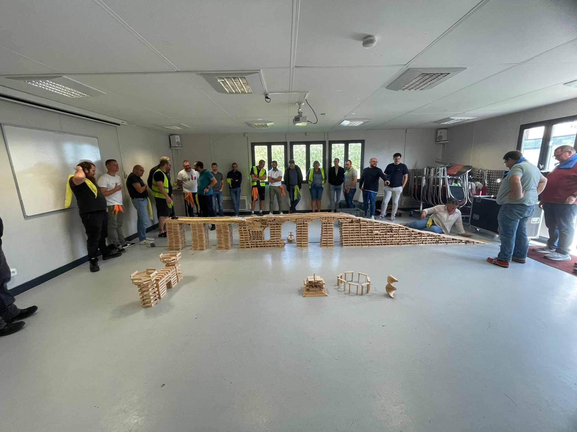 team building kapla construction