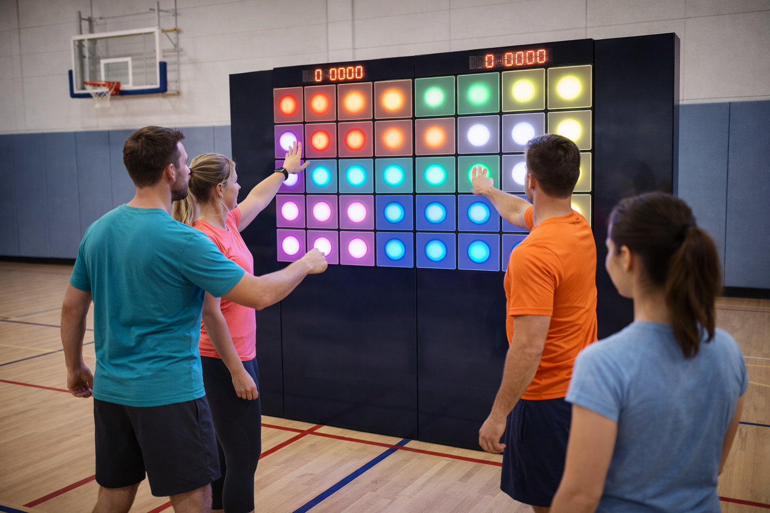 Mur digital interactif