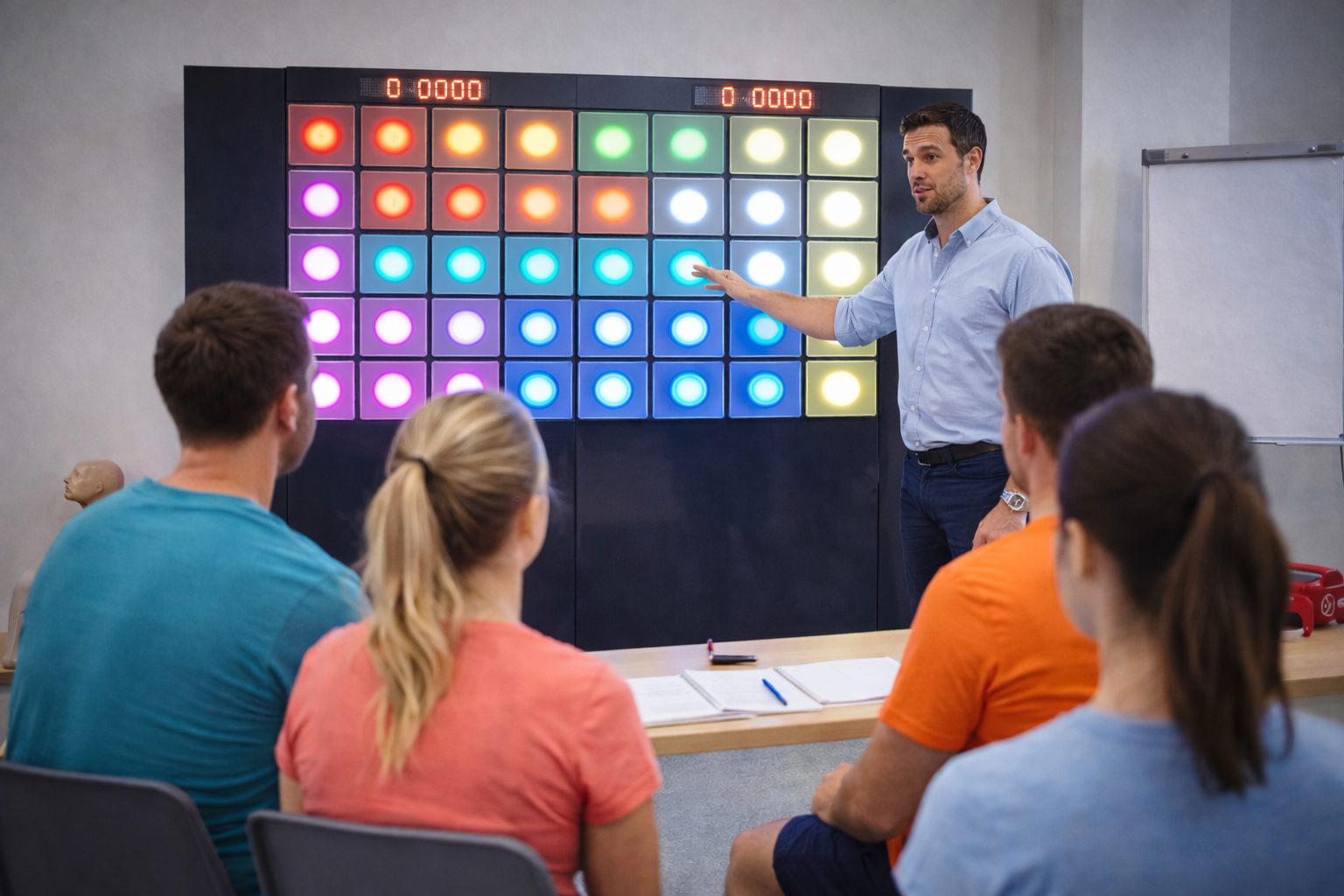 Mur digital interactif