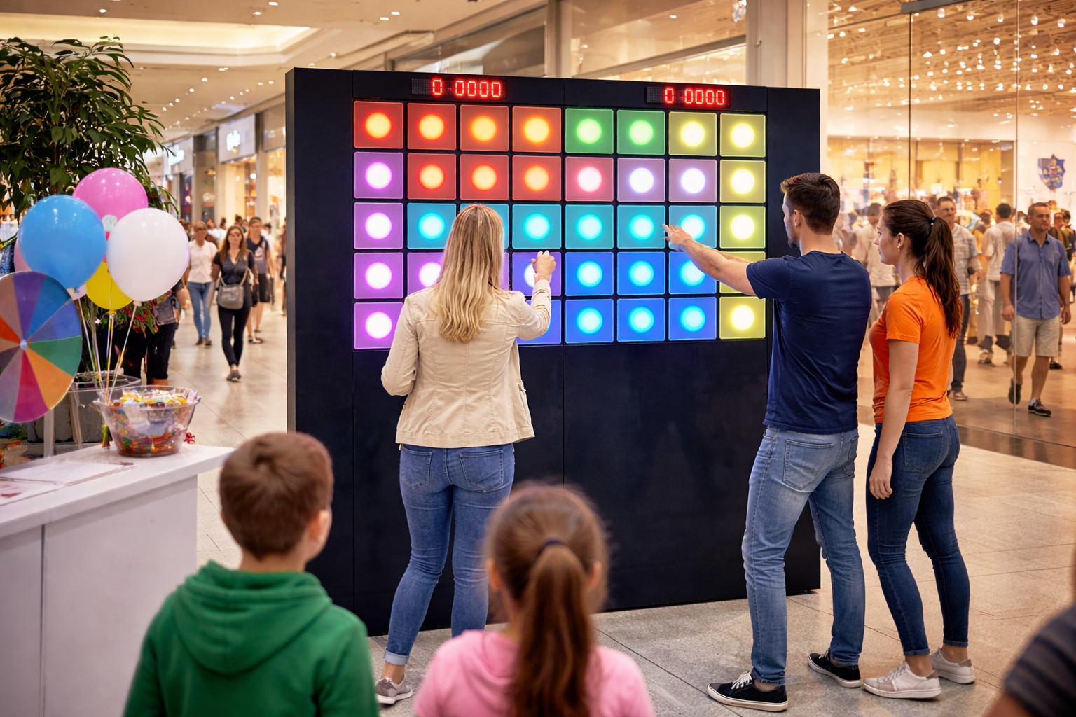 Mur digital interactif